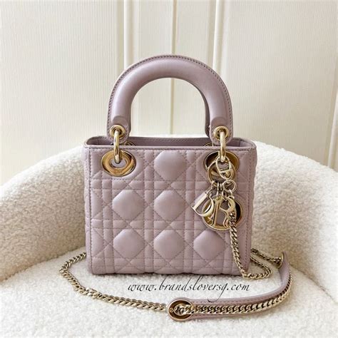 lady dior iridescent pink|pre owned Lady Dior bag.